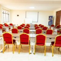 Modern meeting room
